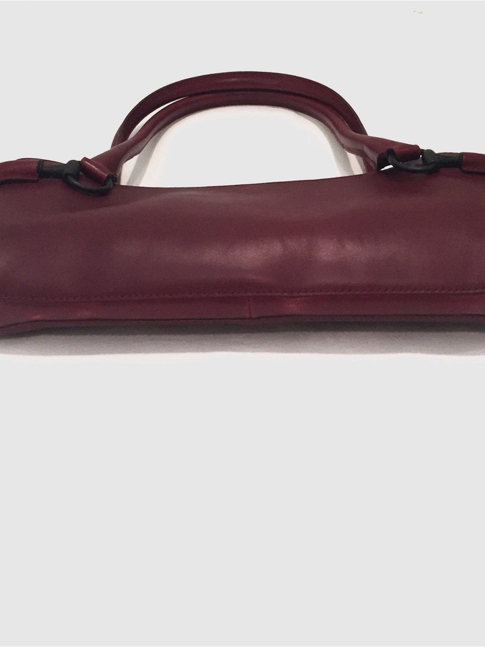 Authentic Gucci Burgundy Leather Shoulder Bag — Made in Italy - Picture 7 of 14